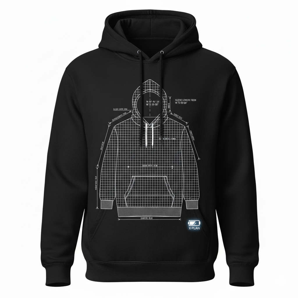 Technical diagram Hoodie