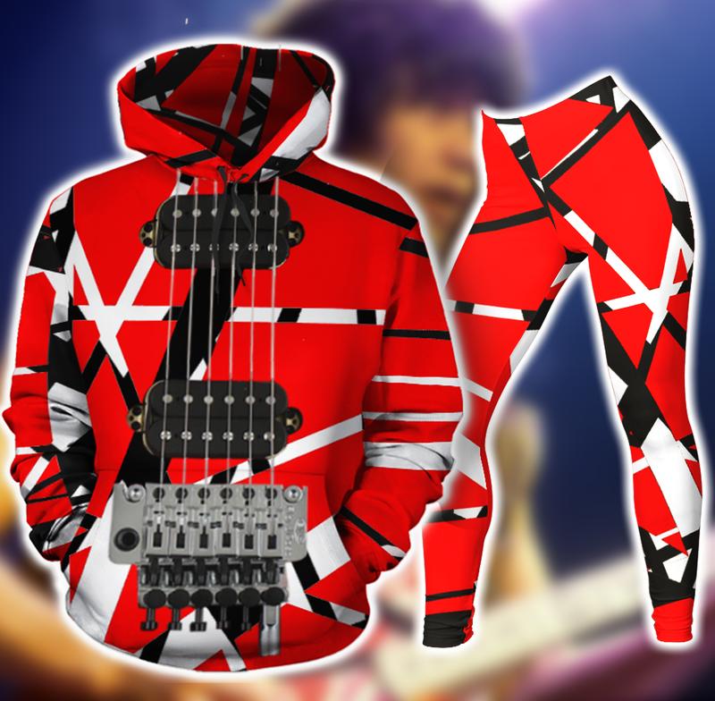 Van halen frankenstrat hoodie leggings clothing clothes outfit for women 107 hcst