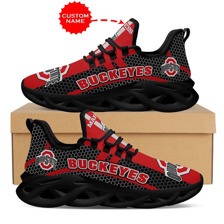 Ohio state buckeyes shoes max soul luxury ncaa1 personalized gift for fans 80 msl