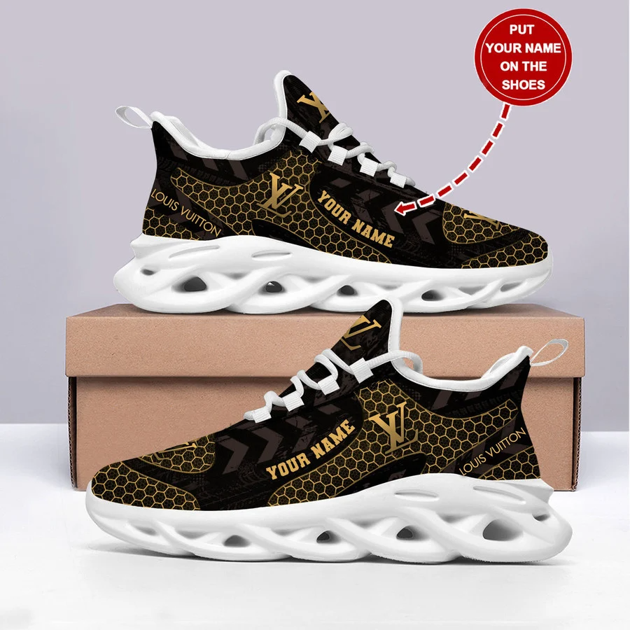 Personalized louis vuitton max soul shoes sneakers lv luxury hot for men women 40 msl