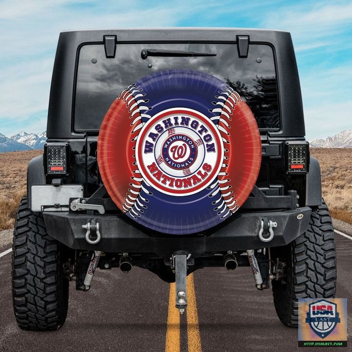 Washington nationals mlb spare tire cover