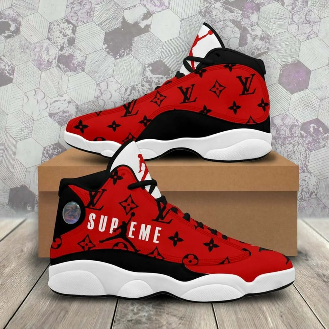 
lv supreme air jordan 13 sport shoes sneakers for men women
