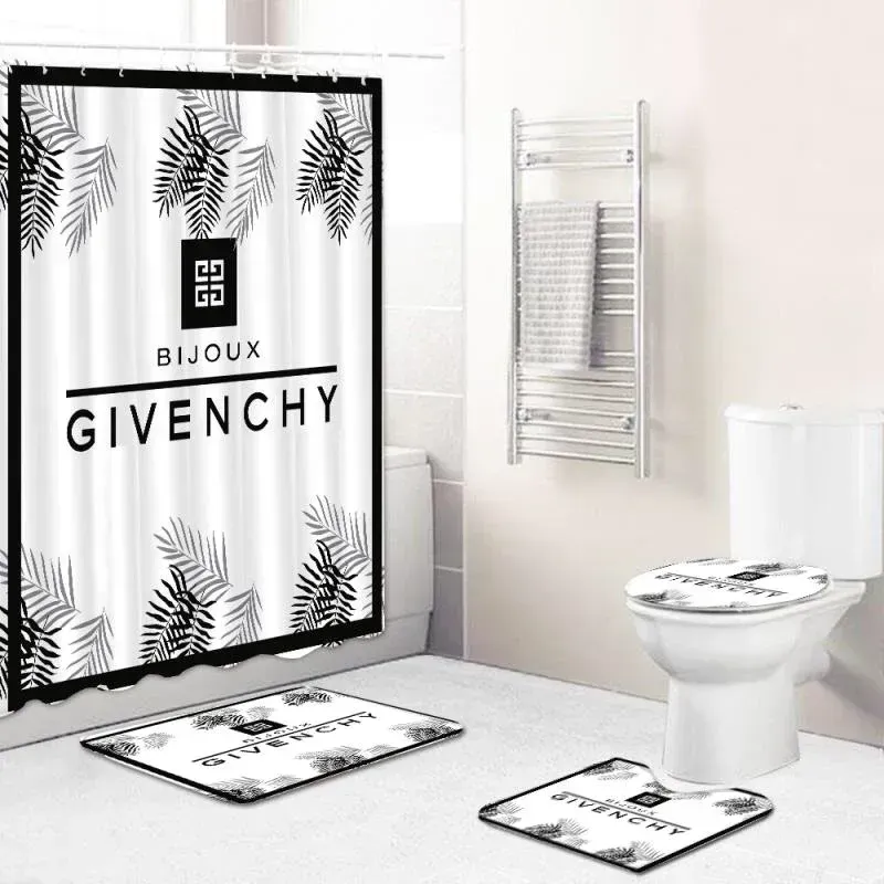 
                givenchy fashion logo limited luxury brand bathroom set home decor
            