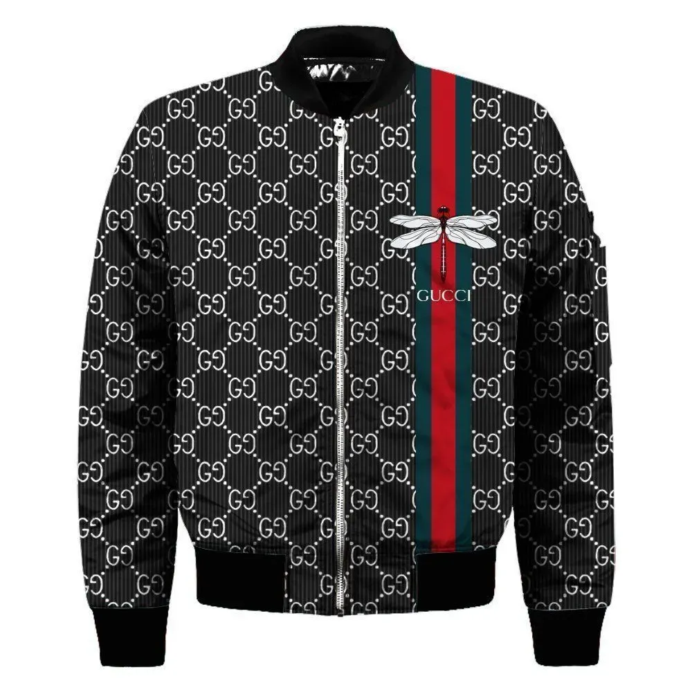 
                gucci bomber jacket luxury brand clothing clothes outfit for men women 01
            