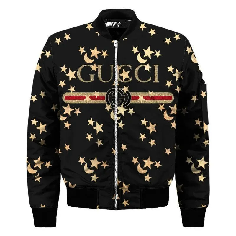 
                gucci bomber jacket luxury brand clothing clothes outfit for men women
            