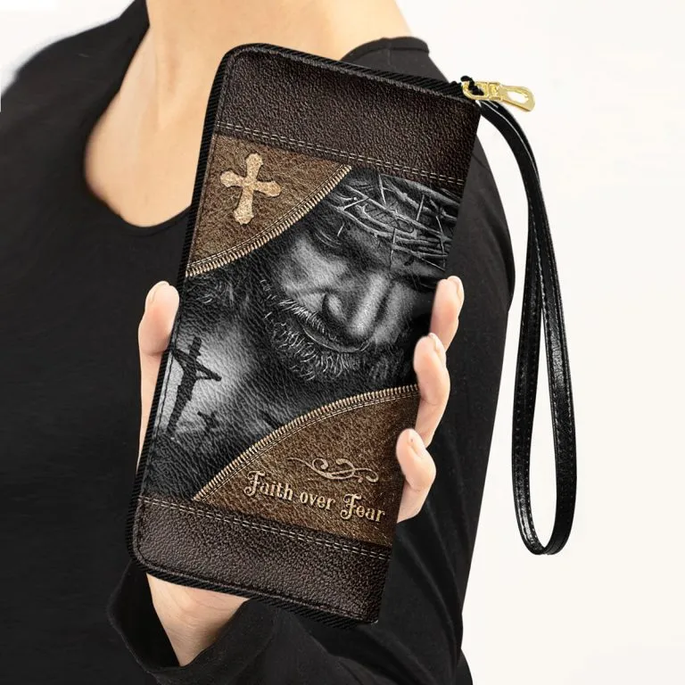 Faith Over Fear Jesus Purse Accessories For Women