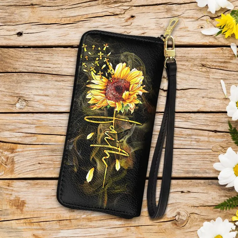 Faith Sunflower Purse Accessories For Women