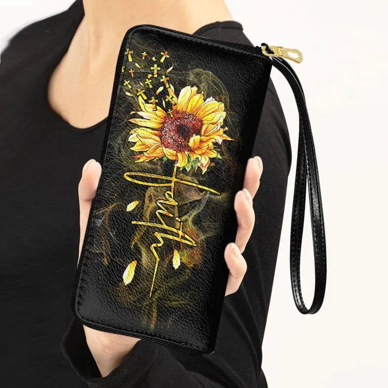 Faith Sunflower Purse Accessories For Women