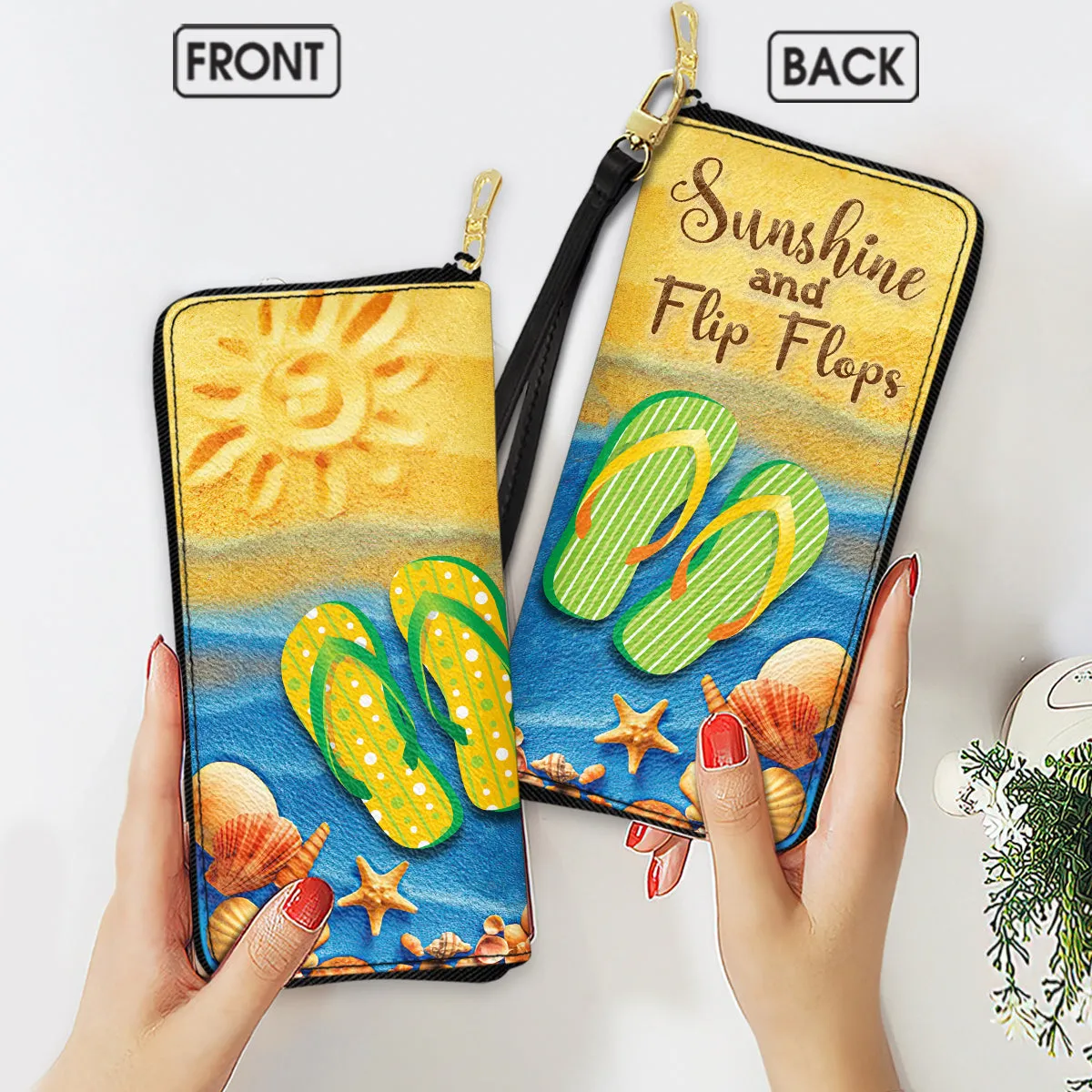 Flip Flop Sunshine Purse Accessories For Women