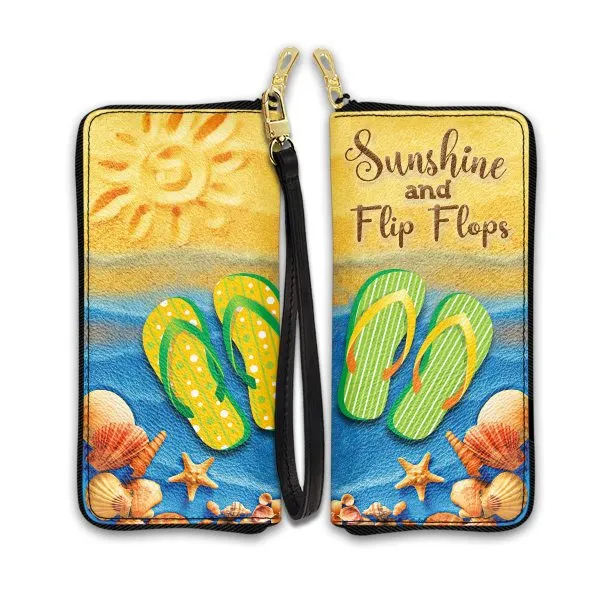 Flip Flop Sunshine Purse Accessories For Women