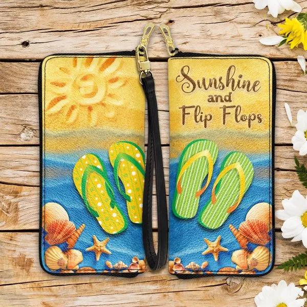 Flip Flop Sunshine Purse Accessories For Women