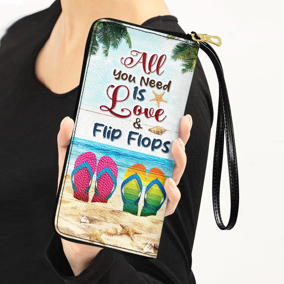 Flip Flop All You Need Is Love Purse Accessories For Women