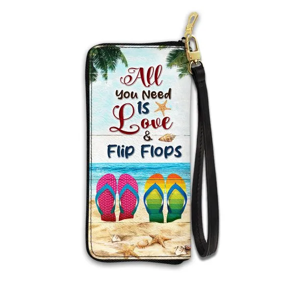 Flip Flop All You Need Is Love Purse Accessories For Women