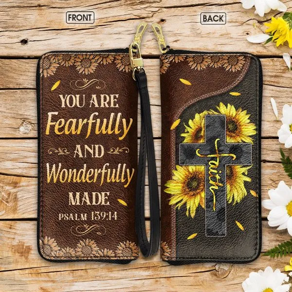 Faith You Are Fearfully And Wonderfully Made Psalm Purse Accessories For Women