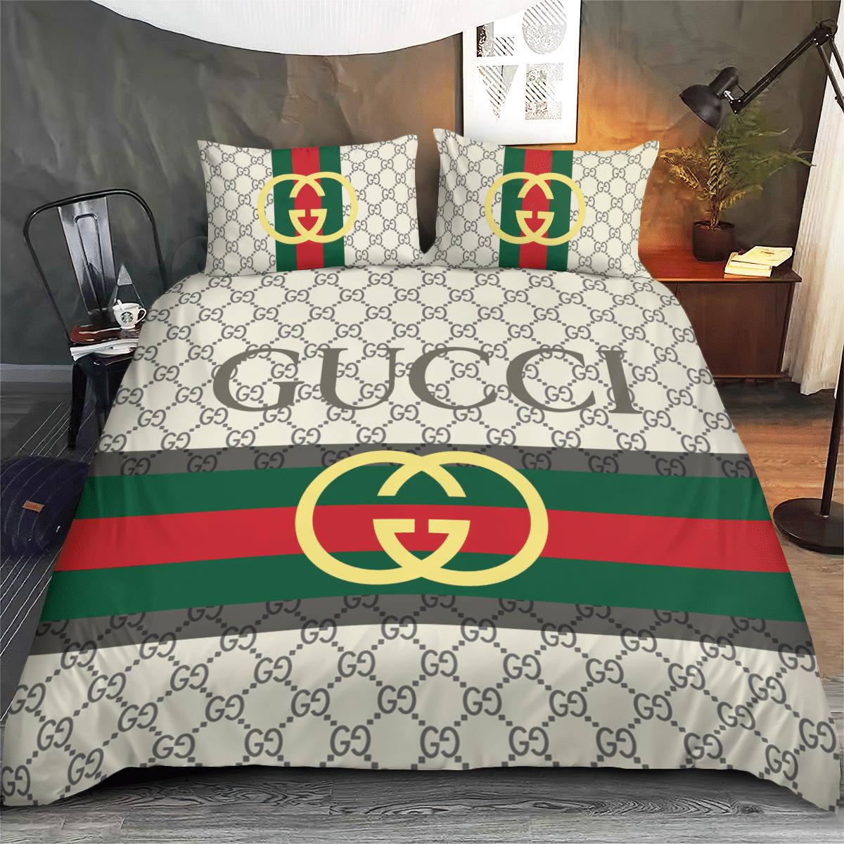 Luxury brand fashion bedding set premium duvet cover special gift home decor 366