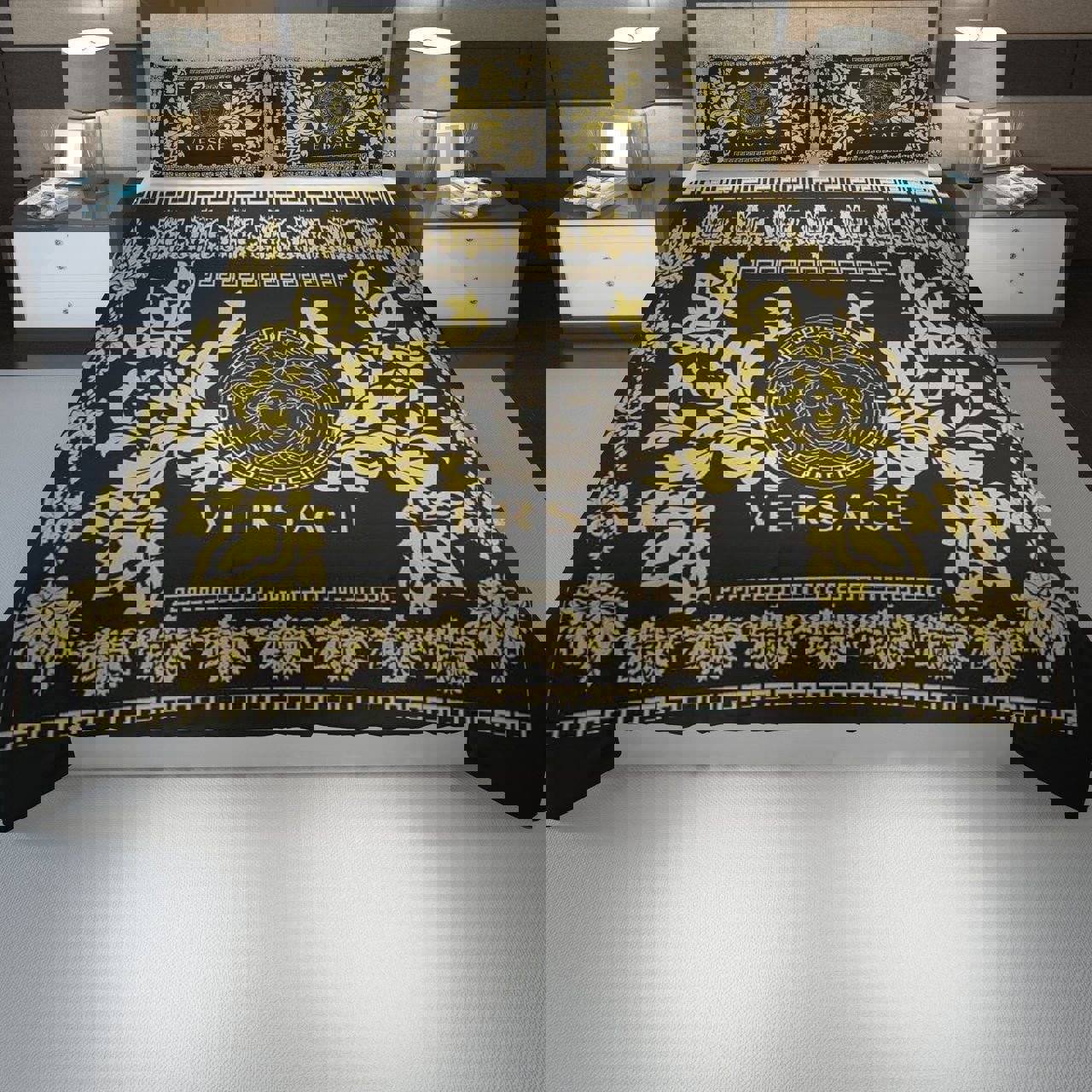 Luxury brand fashion bedding set premium duvet cover special gift home decor 369