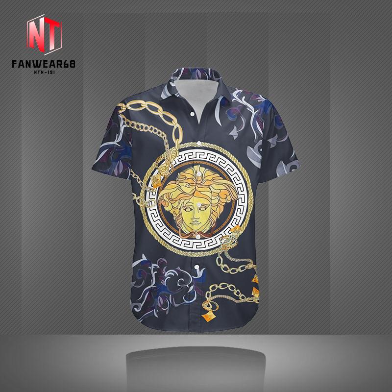 Luxury brand fashion hawaii shirt premium summer clothing special gift outfit for men 152