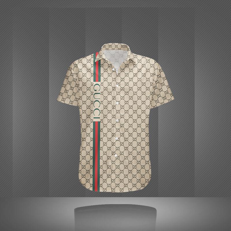 Luxury brand fashion hawaii shirt premium summer clothing special gift outfit for men 173