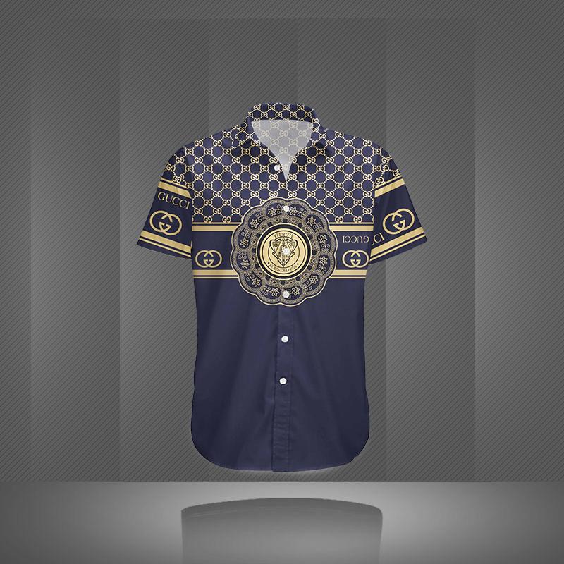 Luxury brand fashion hawaii shirt premium summer clothing special gift outfit for men 201