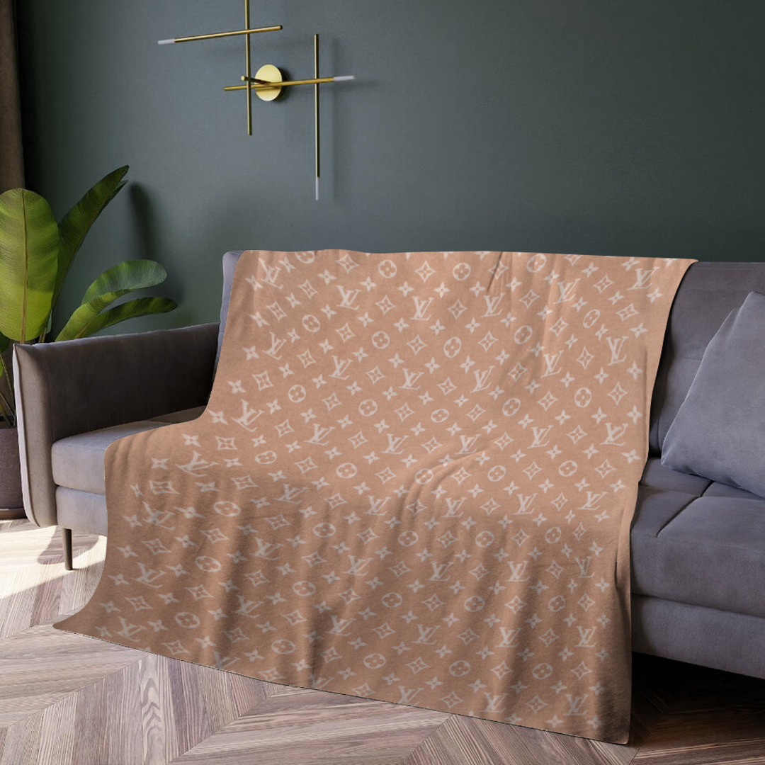 Luxury brand fashion premium blanket fleece home decor clothing special gift 17