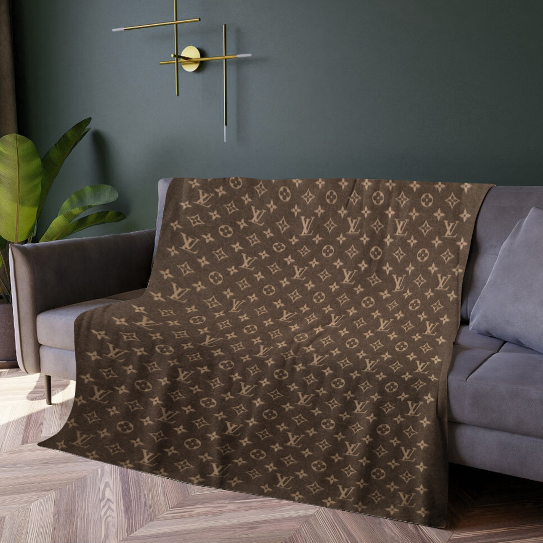 Luxury brand fashion premium blanket fleece home decor clothing special gift 19