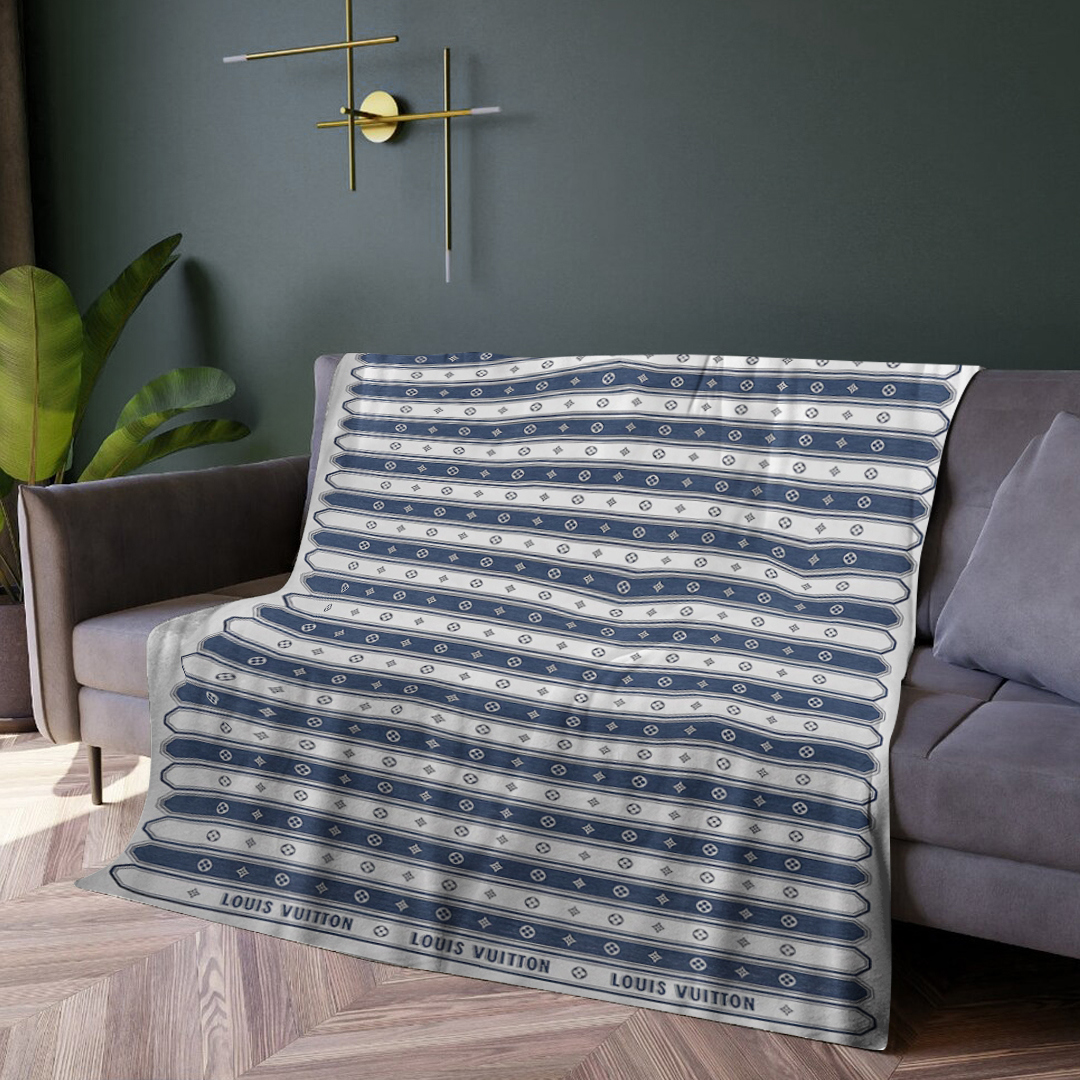 Luxury brand fashion premium blanket fleece home decor clothing special gift 22