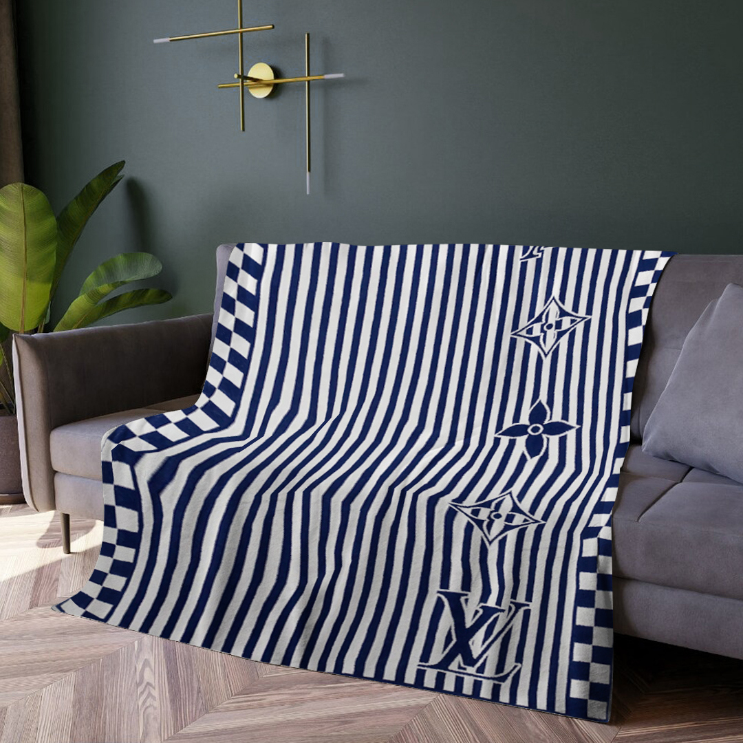 Luxury brand fashion premium blanket fleece home decor clothing special gift 26