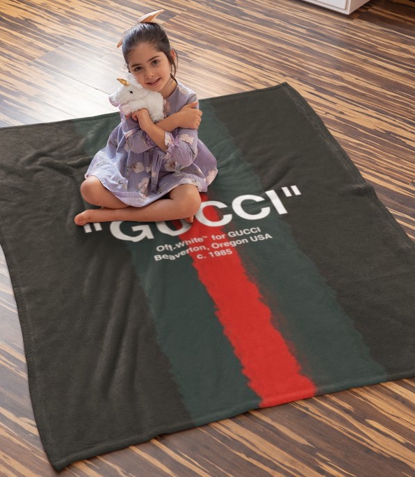 Luxury brand fashion premium blanket fleece home decor clothing special gift 55