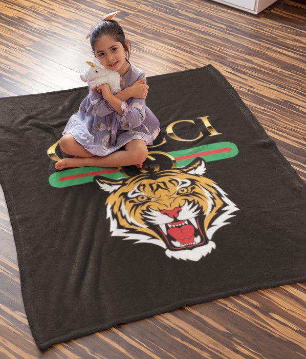 Luxury brand fashion premium blanket fleece home decor clothing special gift 61