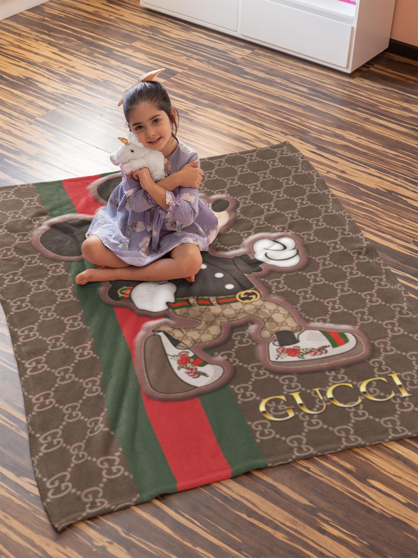 Luxury brand fashion premium blanket fleece home decor clothing special gift 64