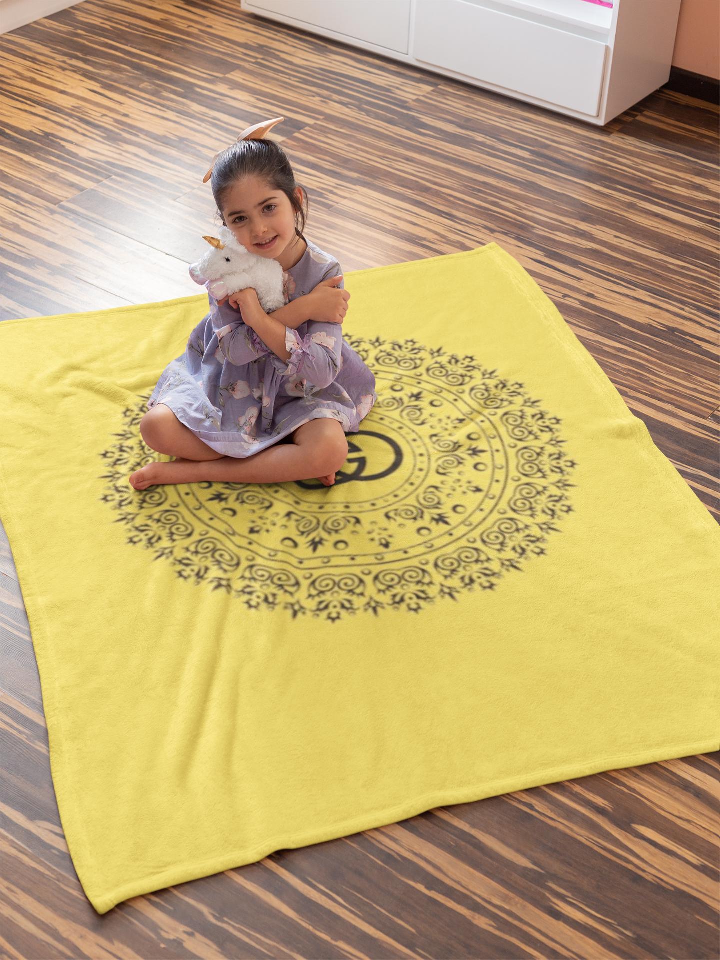 Luxury brand fashion premium blanket fleece home decor clothing special gift 88