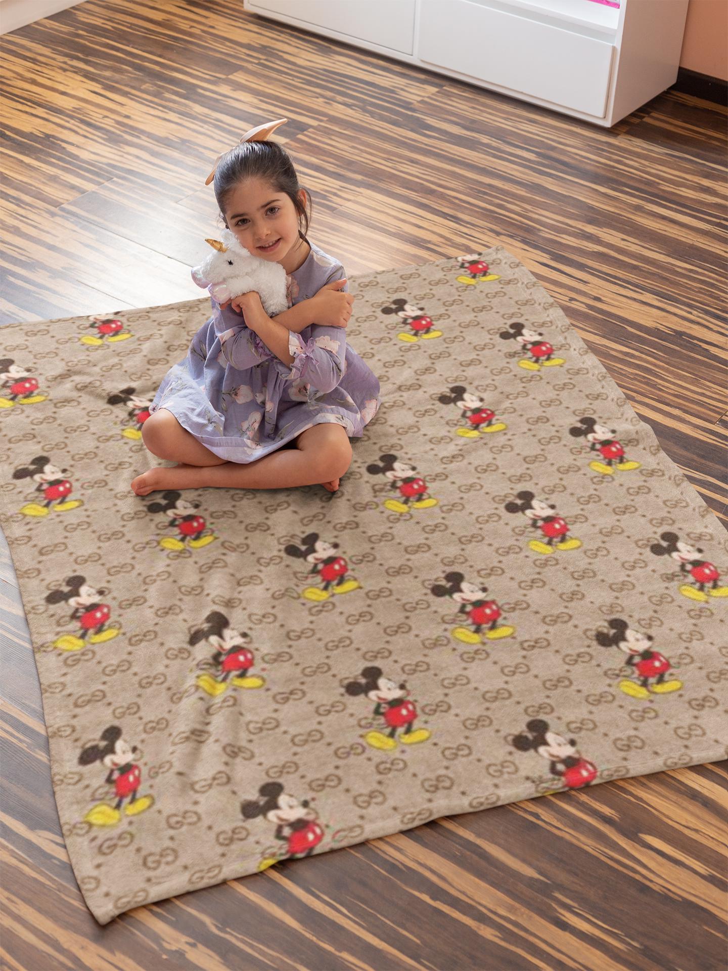 Luxury brand fashion premium blanket fleece home decor clothing special gift 93