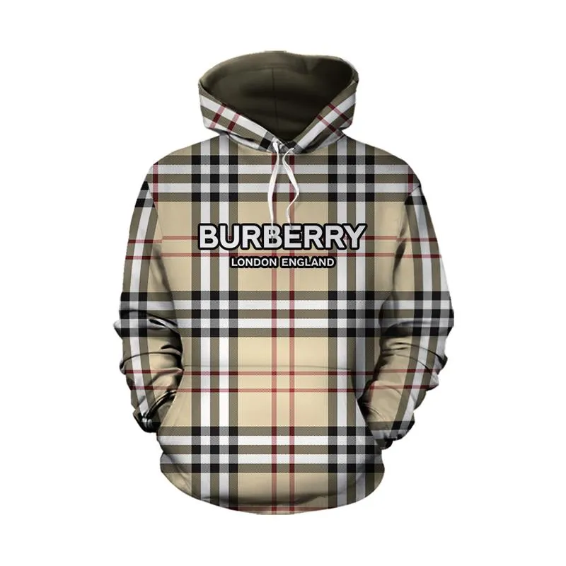 Burberry London England Unisex Hoodie For Men Women Luxury Brand Clothing Clothes Outfit