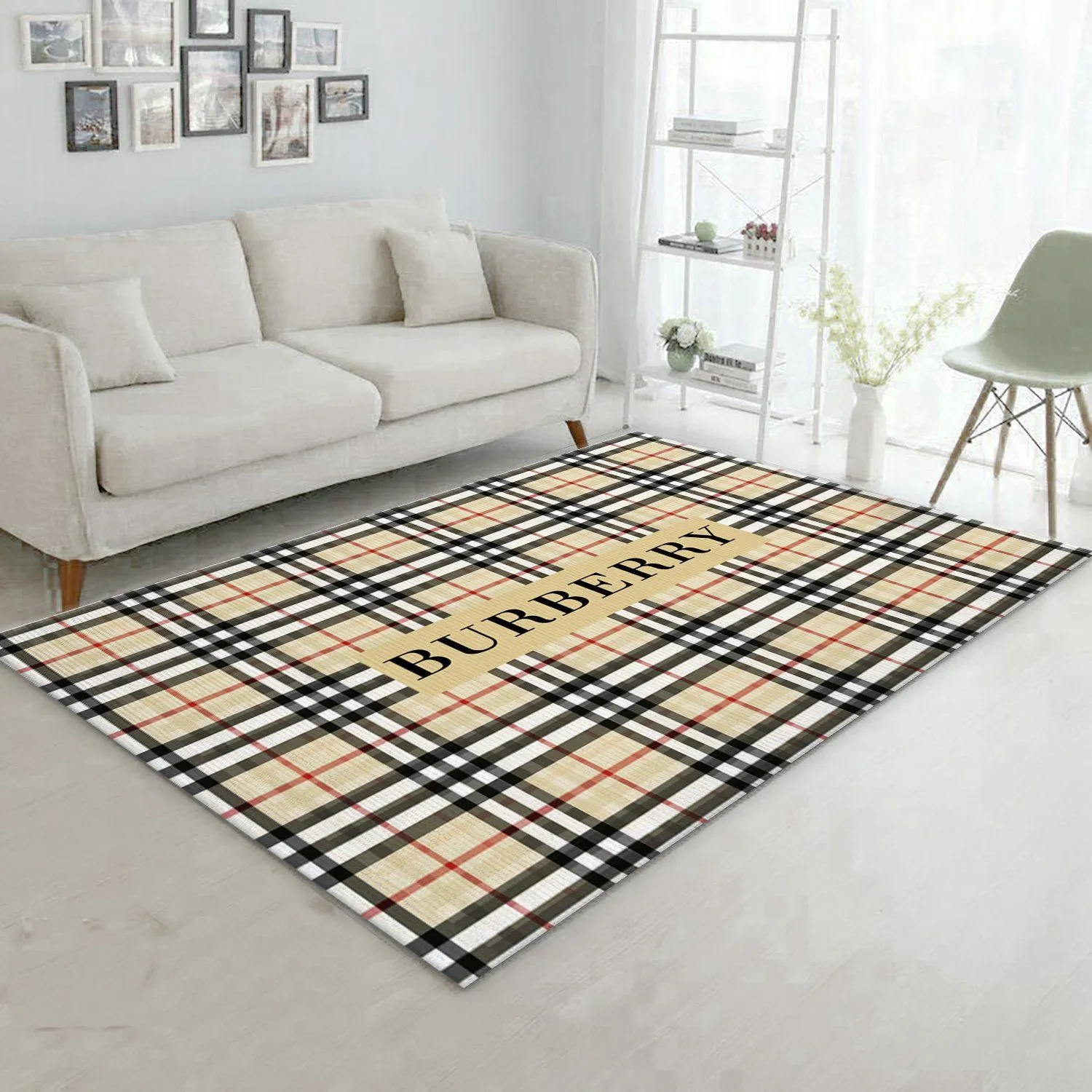 Burberry Rugs Living Room Rug Us Gift Decor