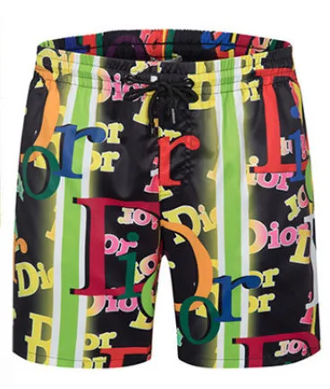 Dior Colorful Luxury Brand All Over Print Shorts Pants For Men