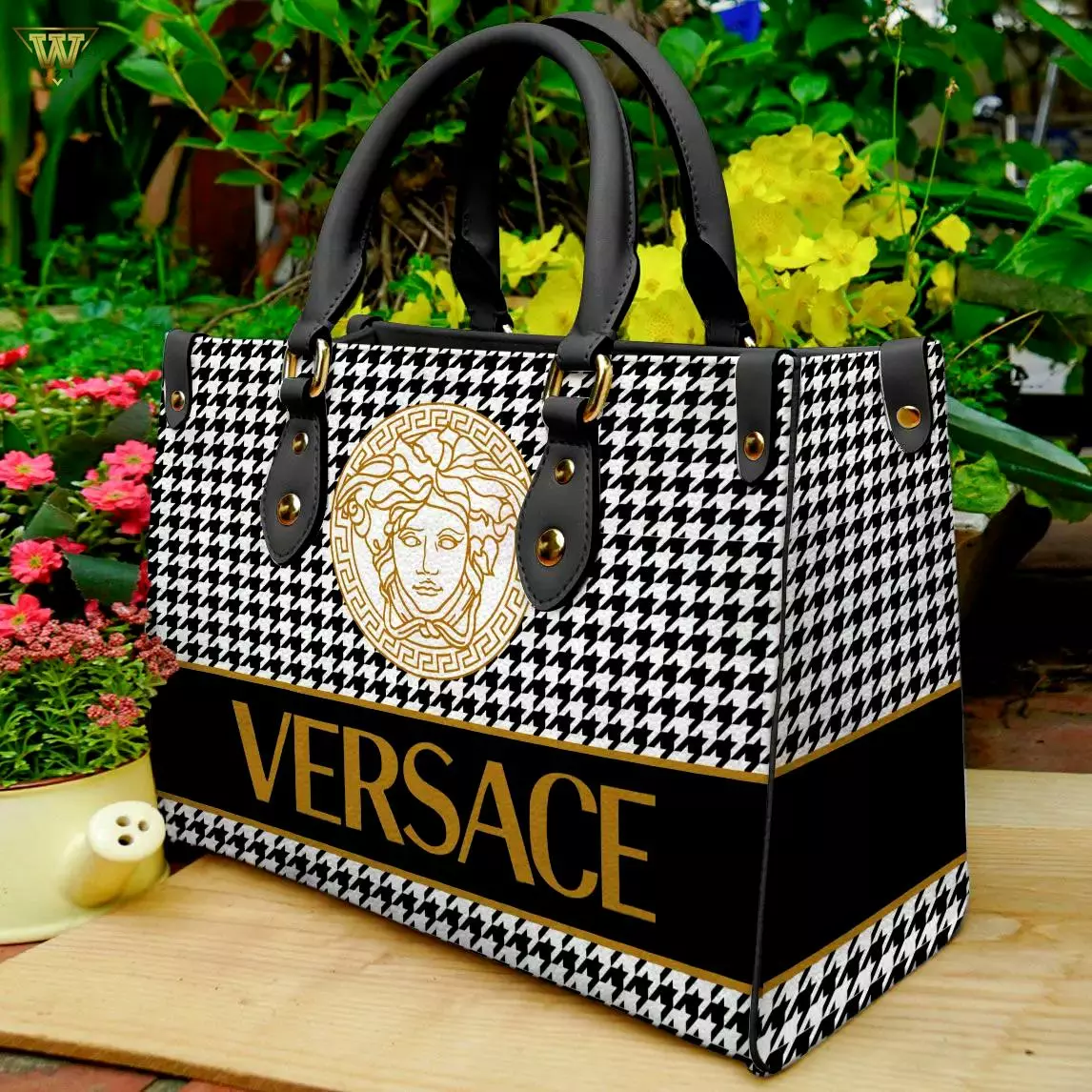 Versace Medusa Pattern Luxury Brand Premium Women Handbag Luxury Brand For Beauty