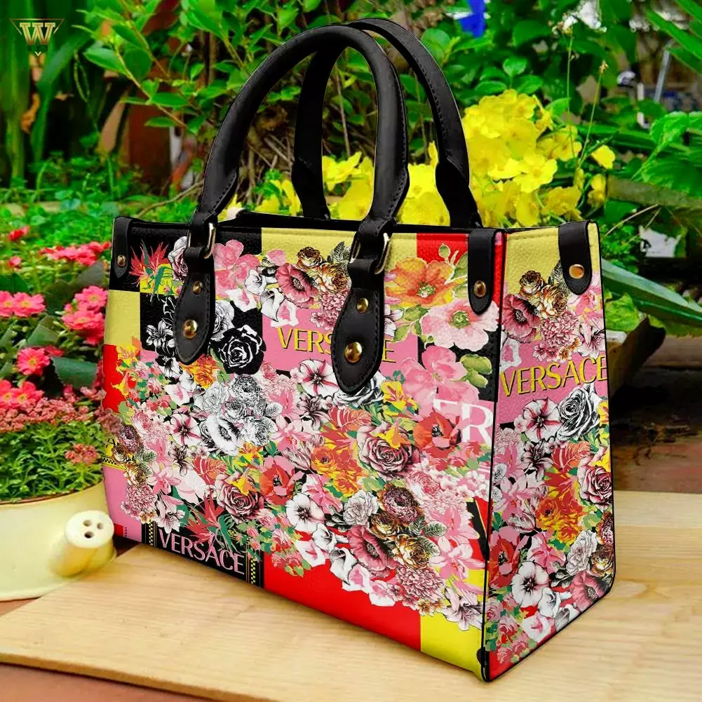 Versace Flowers Luxury Premium Women Handbag Luxury Brand For Beauty