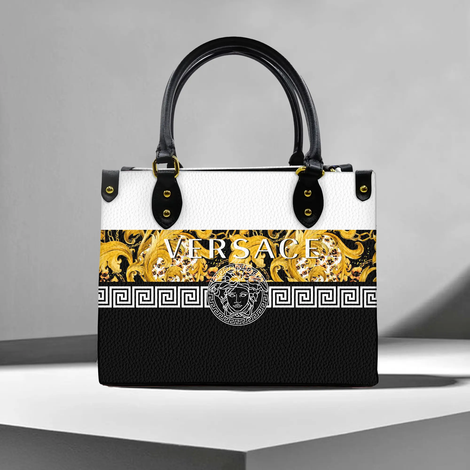 Versace Medusa Pattern Luxury Brand Women Small Handbag Premium Accessories For Beauty