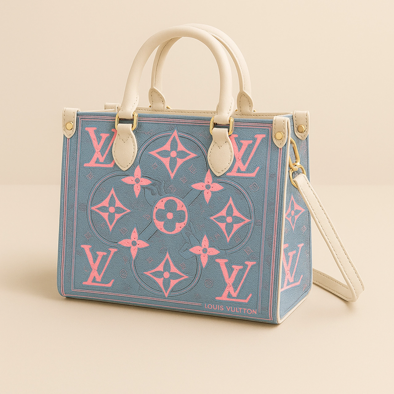 Louis Vuitton LV Logo Luxury Brand Premium Women Handbag Fashion Collection Accessories Special Style