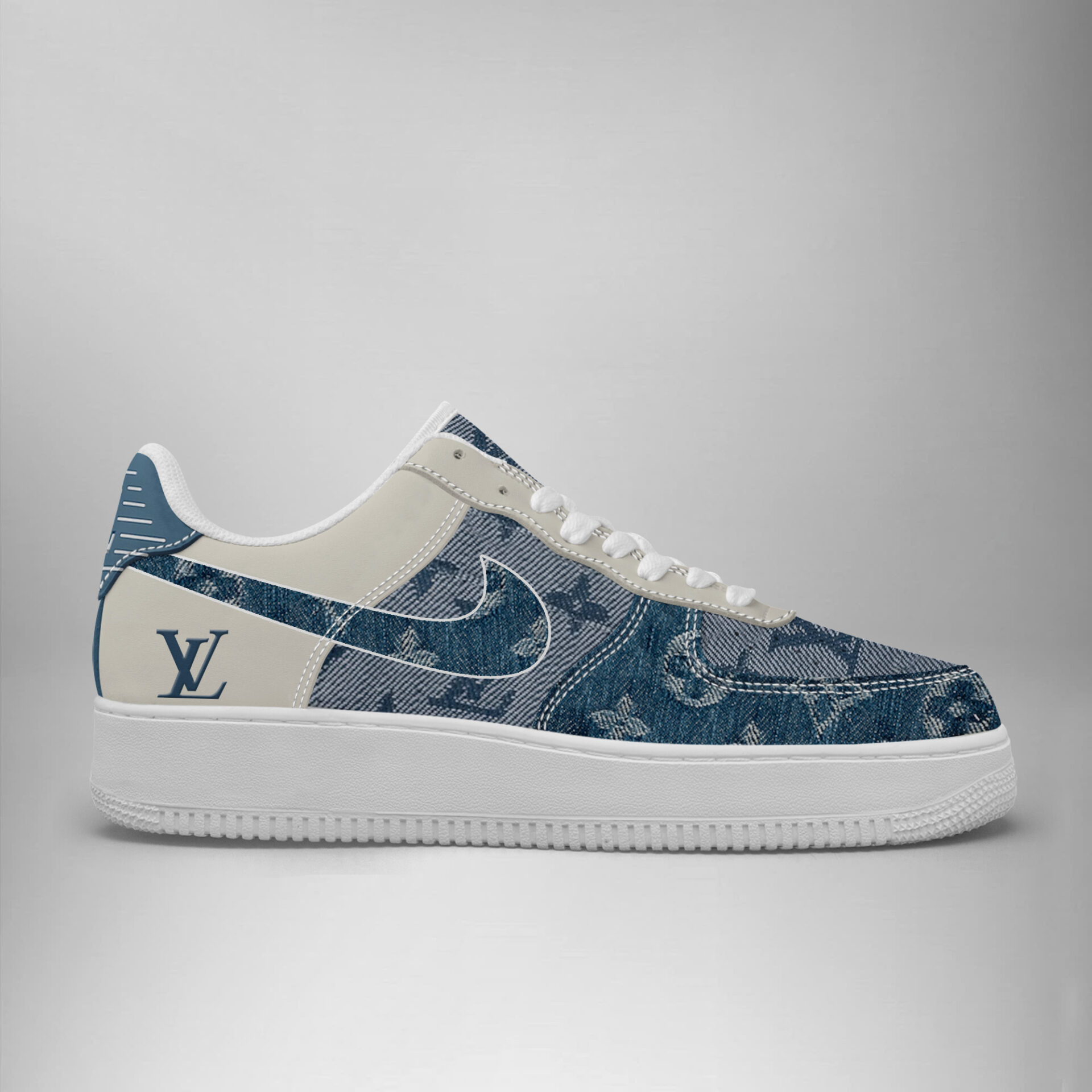 Louis Vuitton Nike Limited Luxury Brand Air Force 1 Sneakers Premium Shoes Fashion Style Collection For Men Women