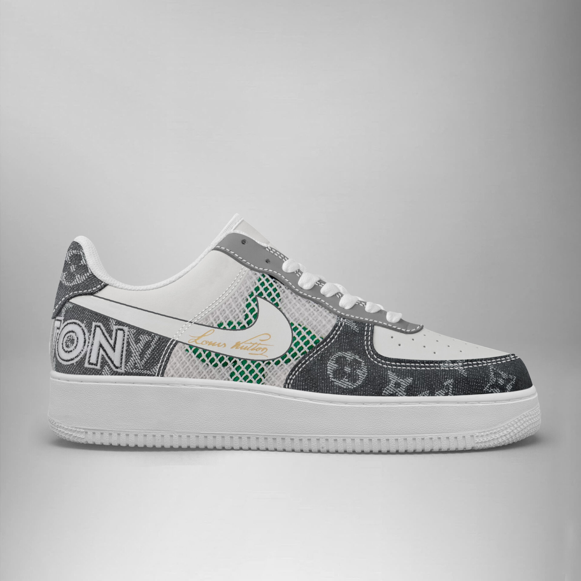 Louis Vuitton Nike Hot Limited Luxury Brand Air Force 1 Sneakers Premium Shoes Fashion Style Collection For Men Women