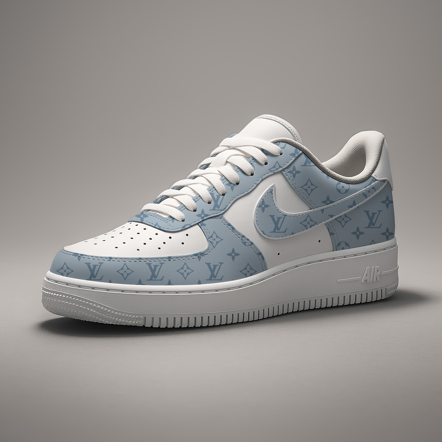 Louis Vuitton Nike New Limited Luxury Brand Air Force 1 Sneakers Premium Shoes Fashion Style Collection For Men Women
