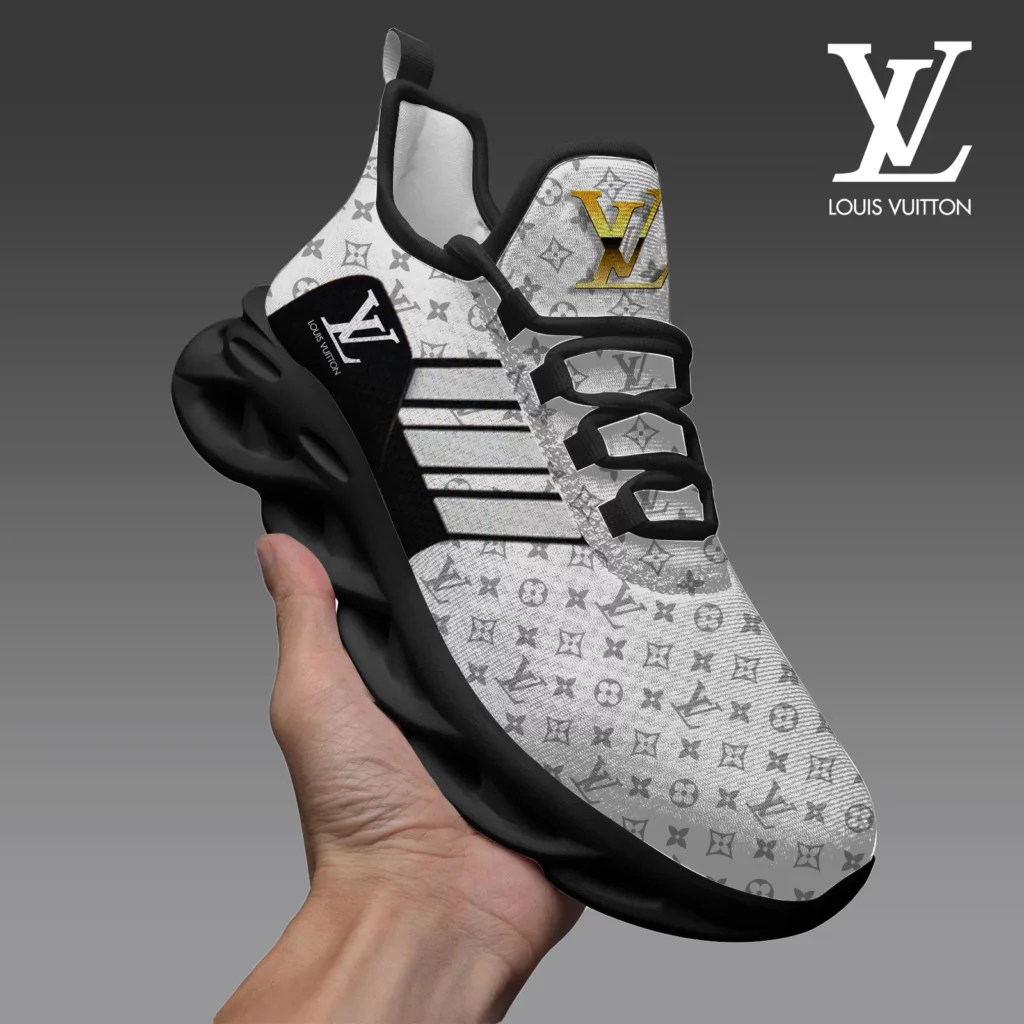 Louis Vuitton Grey Luxury Brand Premium Max Soul Shoes Fashion Style Collection For Men Women