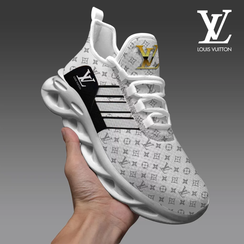 Louis Vuitton LV Grey Luxury Brand Premium Max Soul Shoes Fashion Style Collection For Men Women