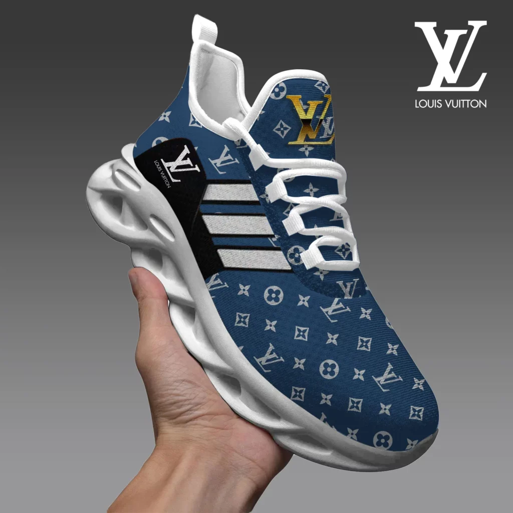 Louis Vuitton Blue Luxury Brand Premium Max Soul Shoes Fashion Style Collection For Men Women