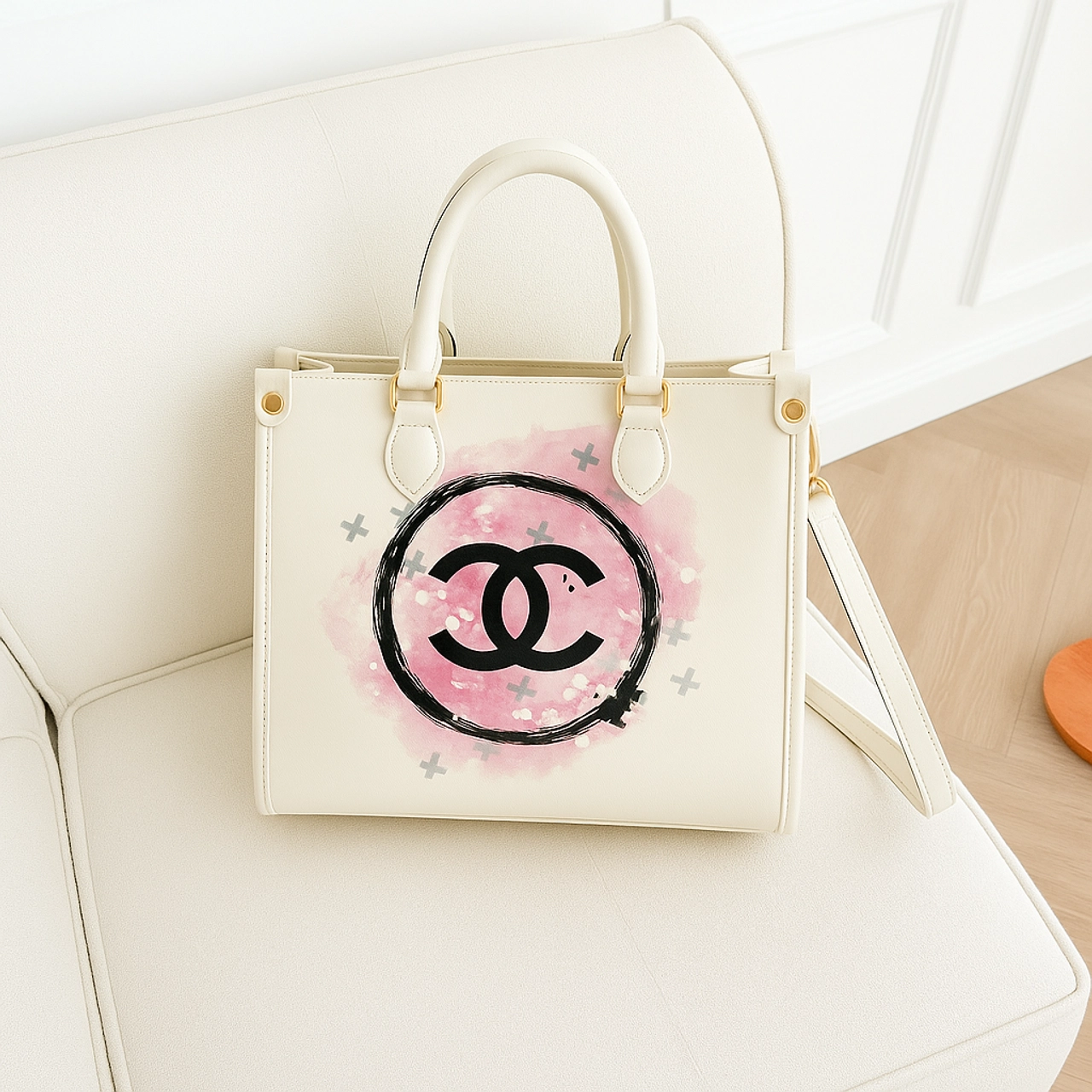 Chanel Logo Luxury Brand Premium Women Small Handbag Fashion Style Accessories For Beauty
