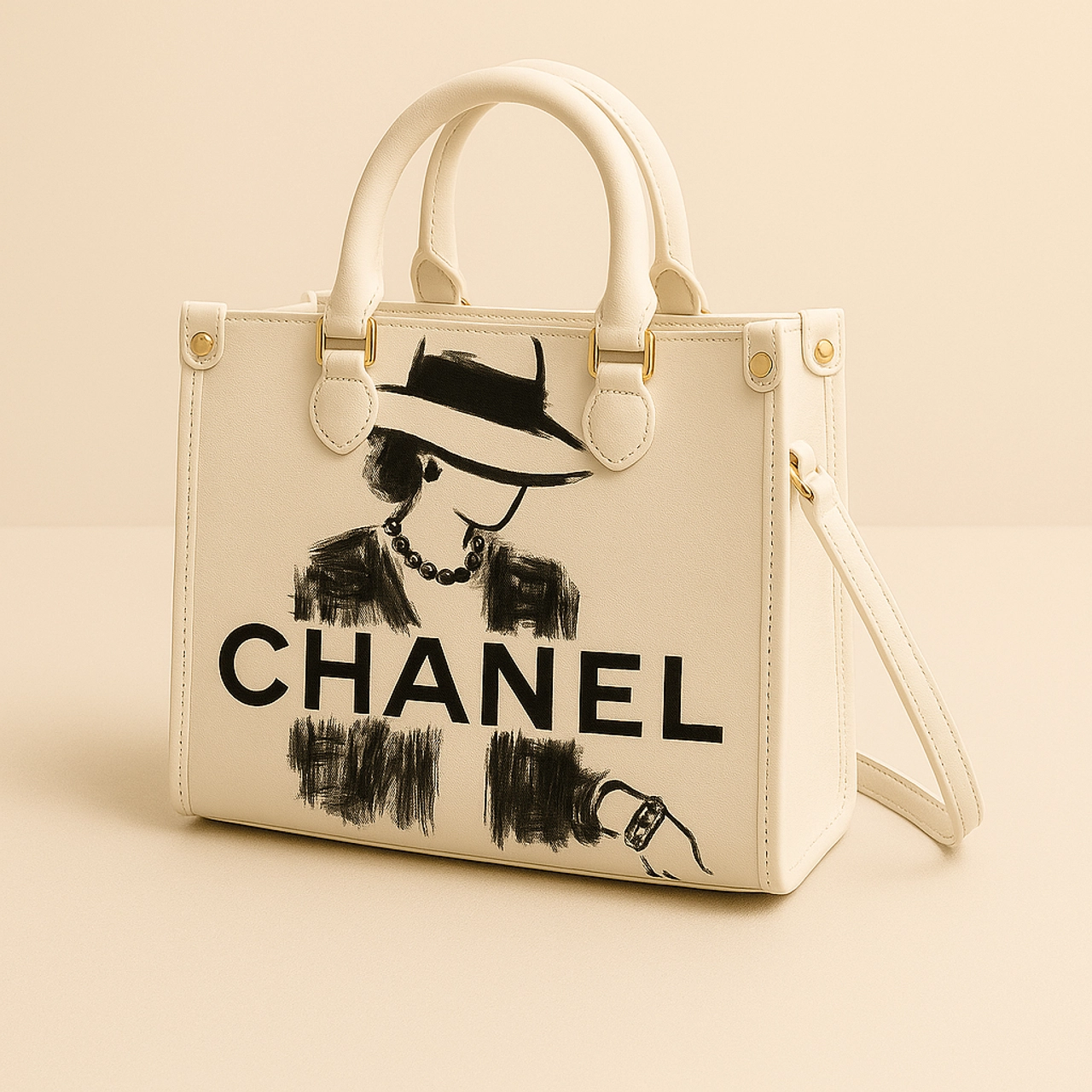 Chanel Lady White Luxury Brand Premium Women Small Handbag Fashion Style Accessories For Beauty