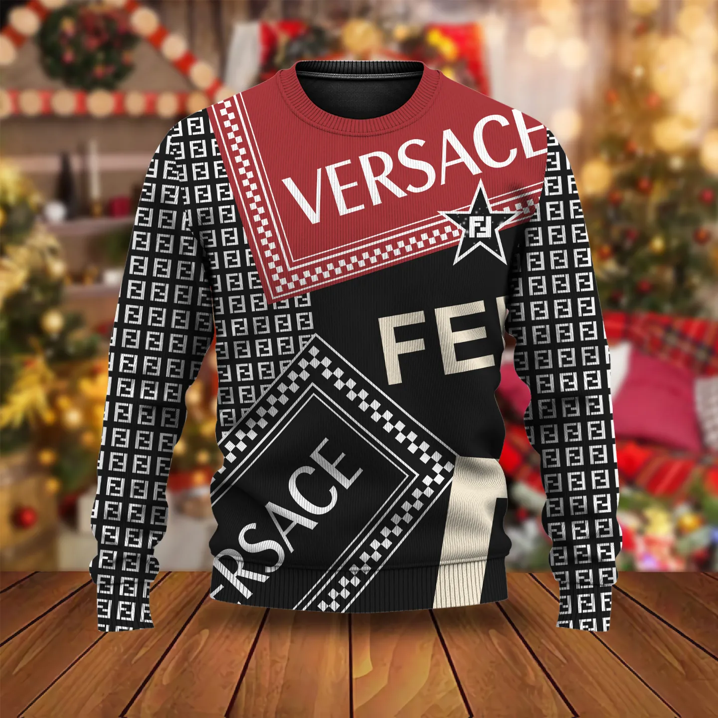 Versace Logo Luxury Brand Premium Sweatshirt Sweater Fashion Style Special Collection Outfits For Men Women