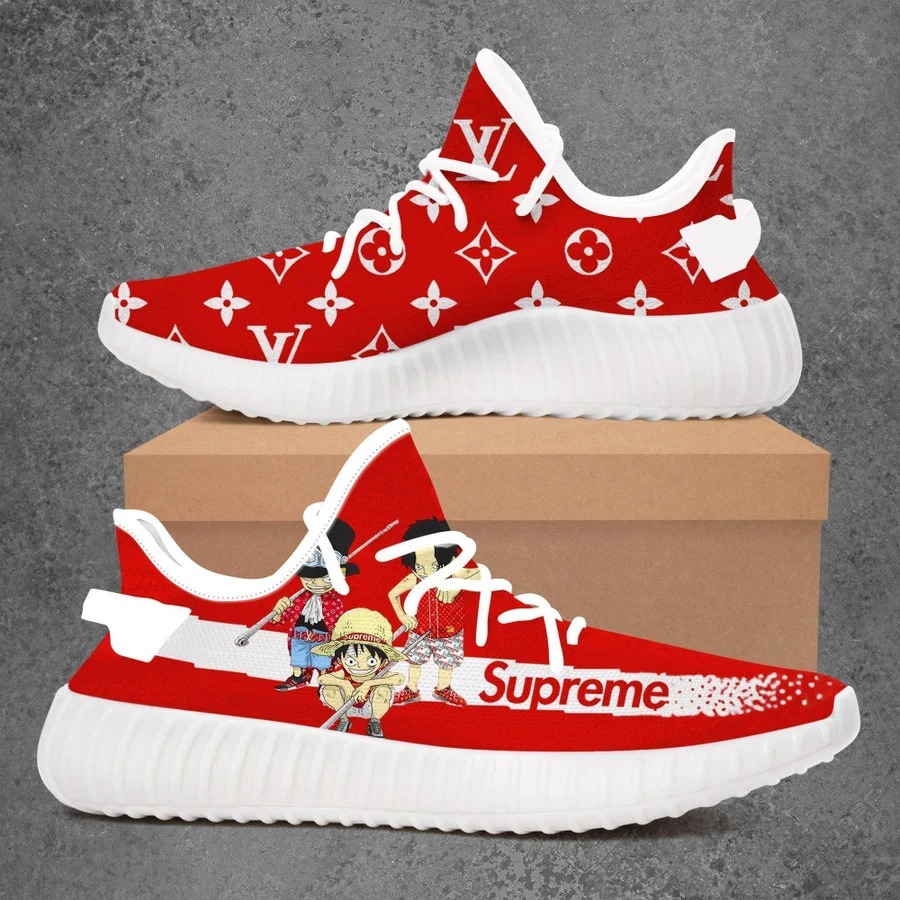 Buy louis vuitton supreme one piece yeezy boost shoes sport sneakers best lv gifts for men women 68 yzes