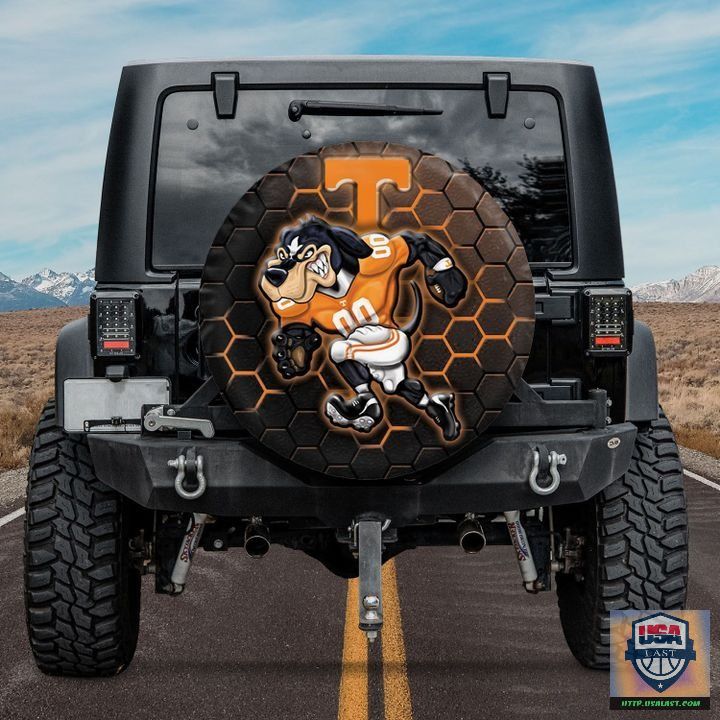 Tennessee volunteers ncaa mascot spare tire cover